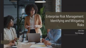 Enterprise Risk Management Identifying And Mitigating Risks PPT Graphics AT