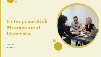 Enterprise Risk Management Overview PPT Template ACP