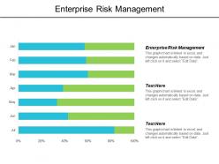 Enterprise risk management ppt powerpoint presentation gallery elements cpb