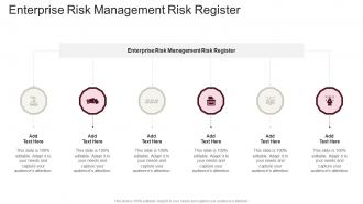 Enterprise Risk Management Risk Register In Powerpoint And Google Slides Cpb