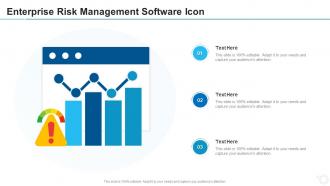 Enterprise risk management software icon