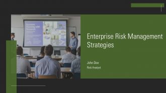 Enterprise Risk Management Strategies PPT PowerPoint AT