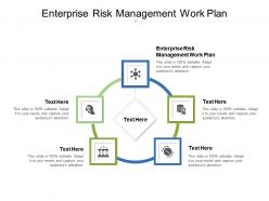 Enterprise risk management work plan ppt powerpoint presentation infographics templates cpb