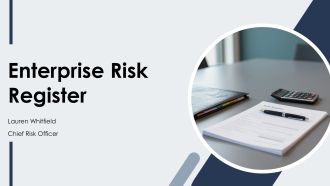 Enterprise Risk Register PPT Presentation VA
