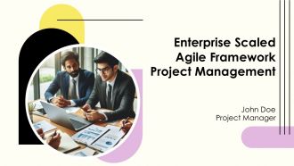Enterprise Scaled Agile Framework Project Management PPT Structure AT