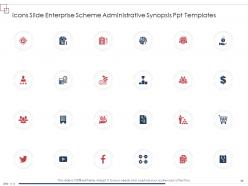 Enterprise scheme administrative synopsis ppt templates powerpoint presentation slides