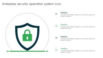 Enterprise Security Operation System Icon