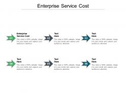 Enterprise service cost ppt powerpoint presentation outline graphics cpb