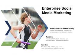 Enterprise social media marketing ppt powerpoint presentation file portrait cpb