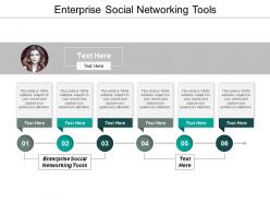 Enterprise social networking tools ppt powerpoint presentation styles layout cpb