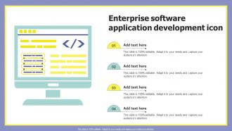 Enterprise Software Application Development Icon