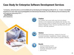 Enterprise software development proposal powerpoint presentation slides
