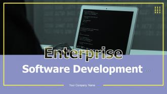 Enterprise Software Devlopment Powerpoint Ppt Template Bundles