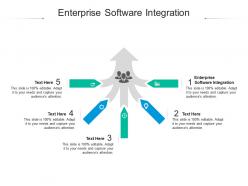 Enterprise software integration ppt powerpoint presentation professional slide portrait cpb