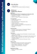 Enterprise Software Playbook Report Sample Example Document