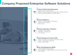 Enterprise software proposal template powerpoint presentation slides