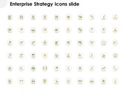 Enterprise strategy icons slide checklist l780 ppt powerpoint layout ideas