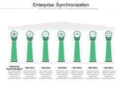 Enterprise synchronization ppt powerpoint presentation show themes cpb
