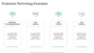 Enterprise Technology Examples In Powerpoint And Google Slides Cpb