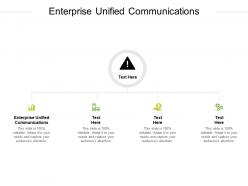 Enterprise Unified Communications Ppt Powerpoint Presentation File ...