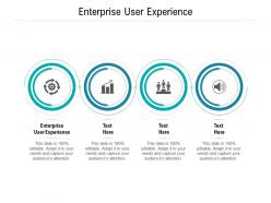 Enterprise user experience ppt powerpoint presentation infographic template example topics cpb