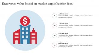 Enterprise Value Based On Market Capitalization Icon