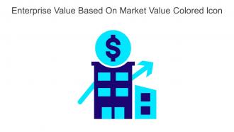 Enterprise Value Based On Market Value Colored Icon In Powerpoint Pptx Png And Editable Eps Format