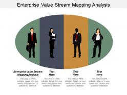Enterprise value stream mapping analysis ppt powerpoint presentation infographic template diagrams cpb