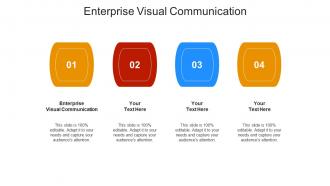 Enterprise visual communication ppt powerpoint presentation model images cpb