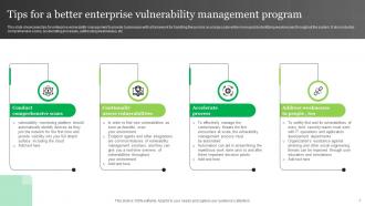 Enterprise Vulnerability Management Powerpoint PPT Template Bundles Multipurpose Professionally