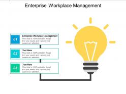 Enterprise workplace management ppt powerpoint presentation icon objects cpb