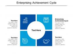 Enterprising achievement cycle ppt powerpoint presentation gallery introduction cpb