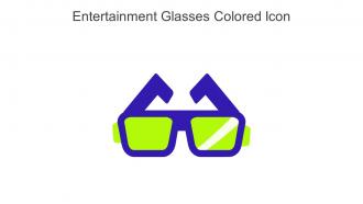 Entertainment Glasses Colored Icon In Powerpoint Pptx Png And Editable Eps Format
