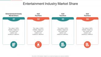 Entertainment Industry Market Share In Powerpoint And Google Slides Cpb