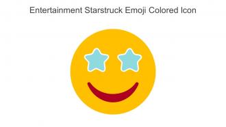 Entertainment Starstruck Emoji Colored Icon In Powerpoint Pptx Png And Editable Eps Format