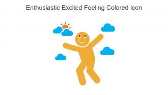 Enthusiastic Excited Feeling Colored Icon In Powerpoint Pptx Png And Editable Eps Format