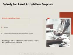 Entirety for asset acquisition proposal ppt powerpoint presentation styles graphics pictures