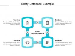 Entity database example ppt powerpoint presentation show sample cpb