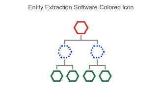 Entity Extraction Software Colored Icon In Powerpoint Pptx Png And Editable Eps Format