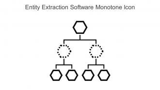 Entity Extraction Software Monotone Icon In Powerpoint Pptx Png And Editable Eps Format