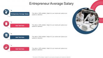 Entrepreneur Average Salary In Powerpoint And Google Slides Cpb