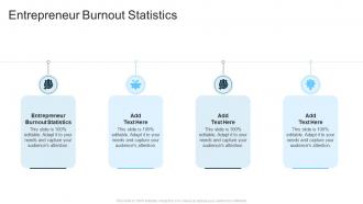 Entrepreneur Burnout Statistics In Powerpoint And Google Slides Cpb