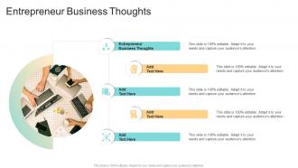 Entrepreneur Business Thoughts In Powerpoint And Google Slides Cpb