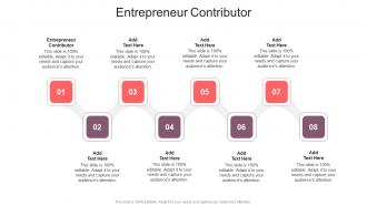Entrepreneur Contributor In Powerpoint And Google Slides Cpb