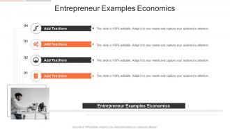 Entrepreneur Examples Economics In Powerpoint And Google Slides Cpb