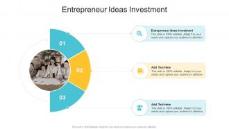 Entrepreneur Ideas Investment In Powerpoint And Google Slides Cpb