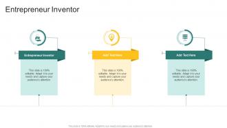 Entrepreneur Inventor In Powerpoint And Google Slides Cpb