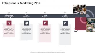 Entrepreneur Marketing Plan In Powerpoint And Google Slides Cpb