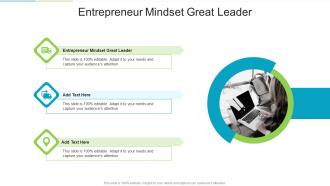 Entrepreneur Mindset Great Leader In Powerpoint And Google Slides Cpb