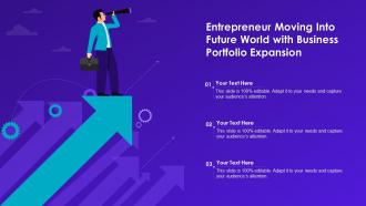 Entrepreneur Moving Into Future World With Business Portfolio Expansion